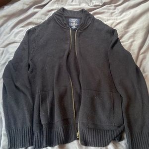 American Eagle Zip Up Cardigan